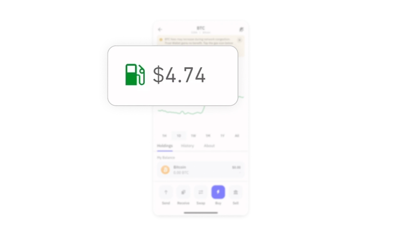 Gas icon as an intuitive visual metaphor