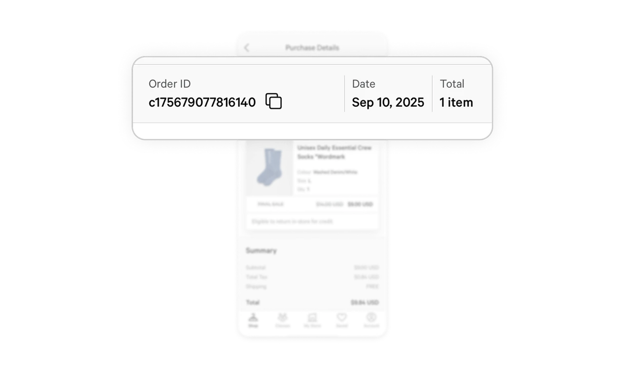 Key Purchase Info Prioritized for Clarity