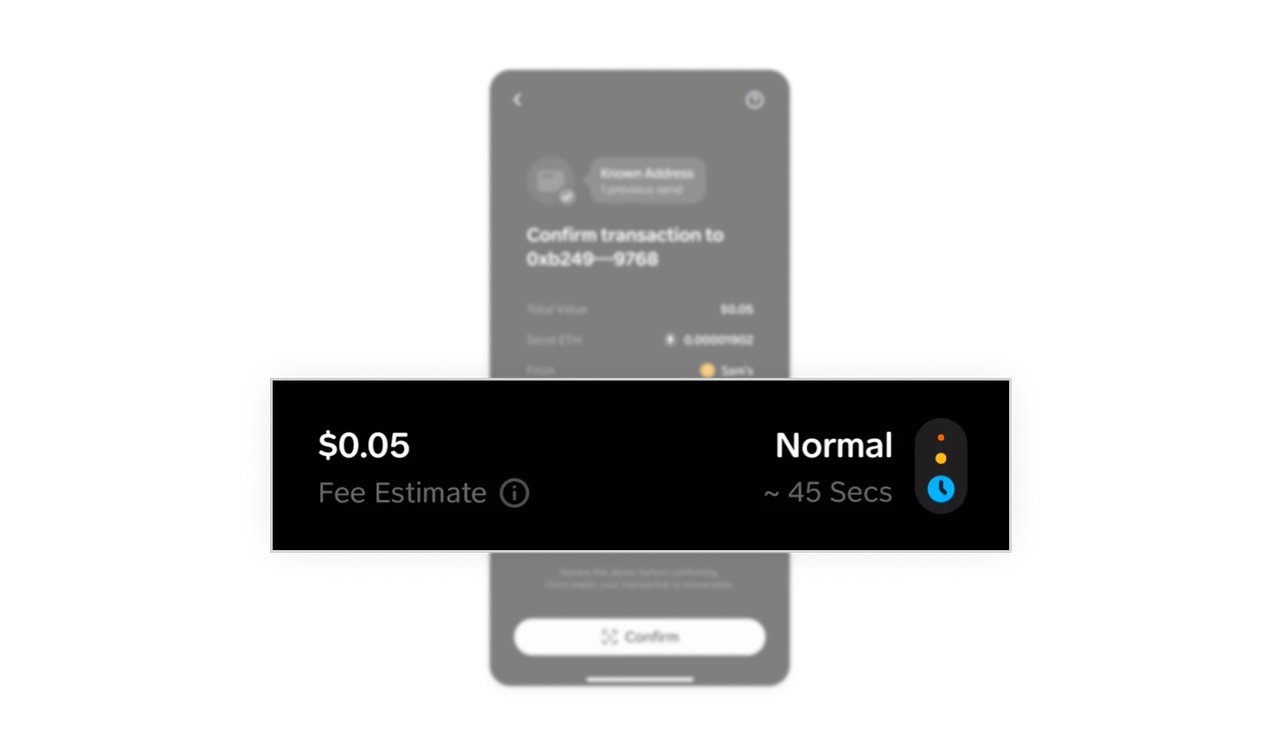 Transparency Through Bold Fee & Timing Info