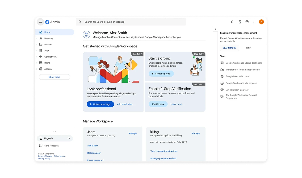 Minimal, Space-Optimized Layout