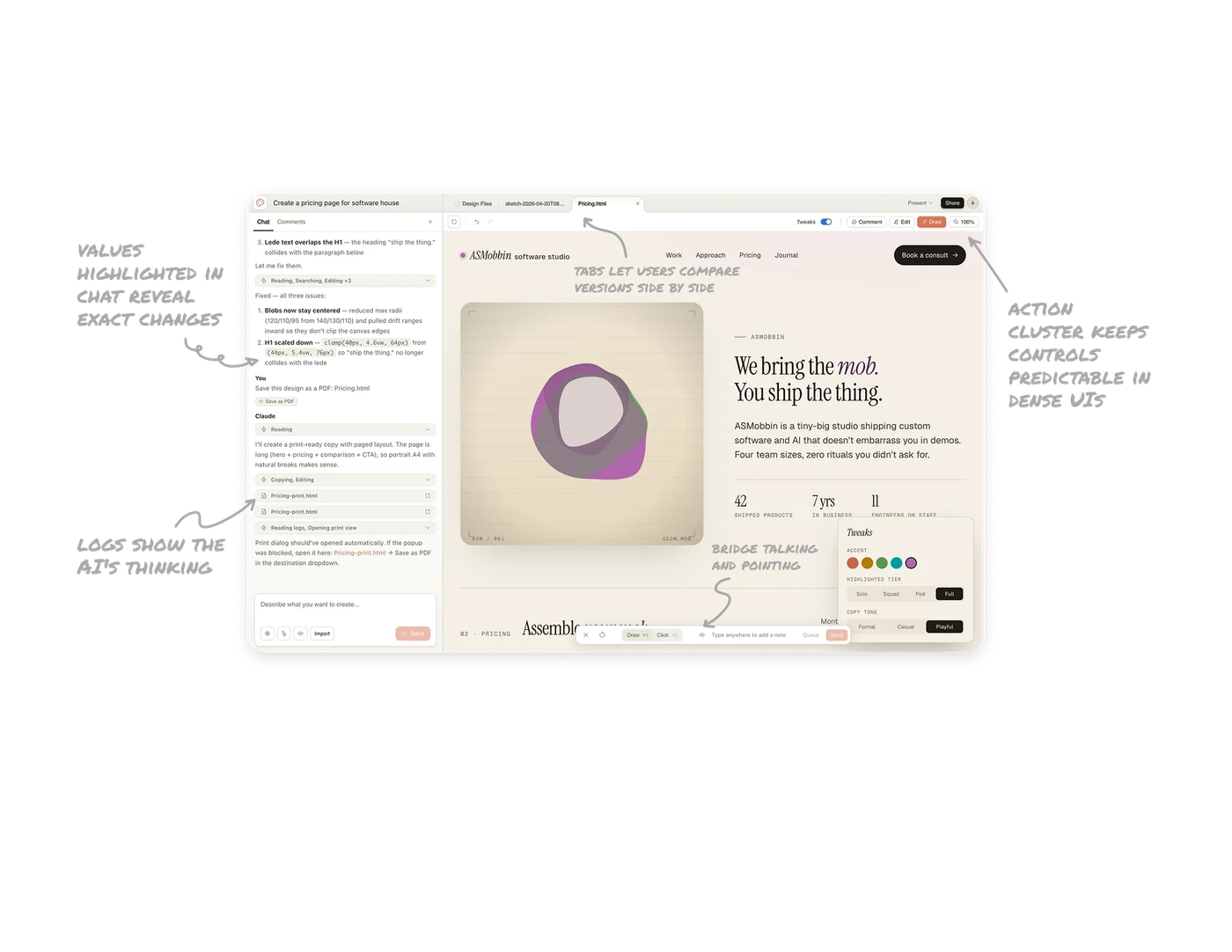 AI Design Canvas