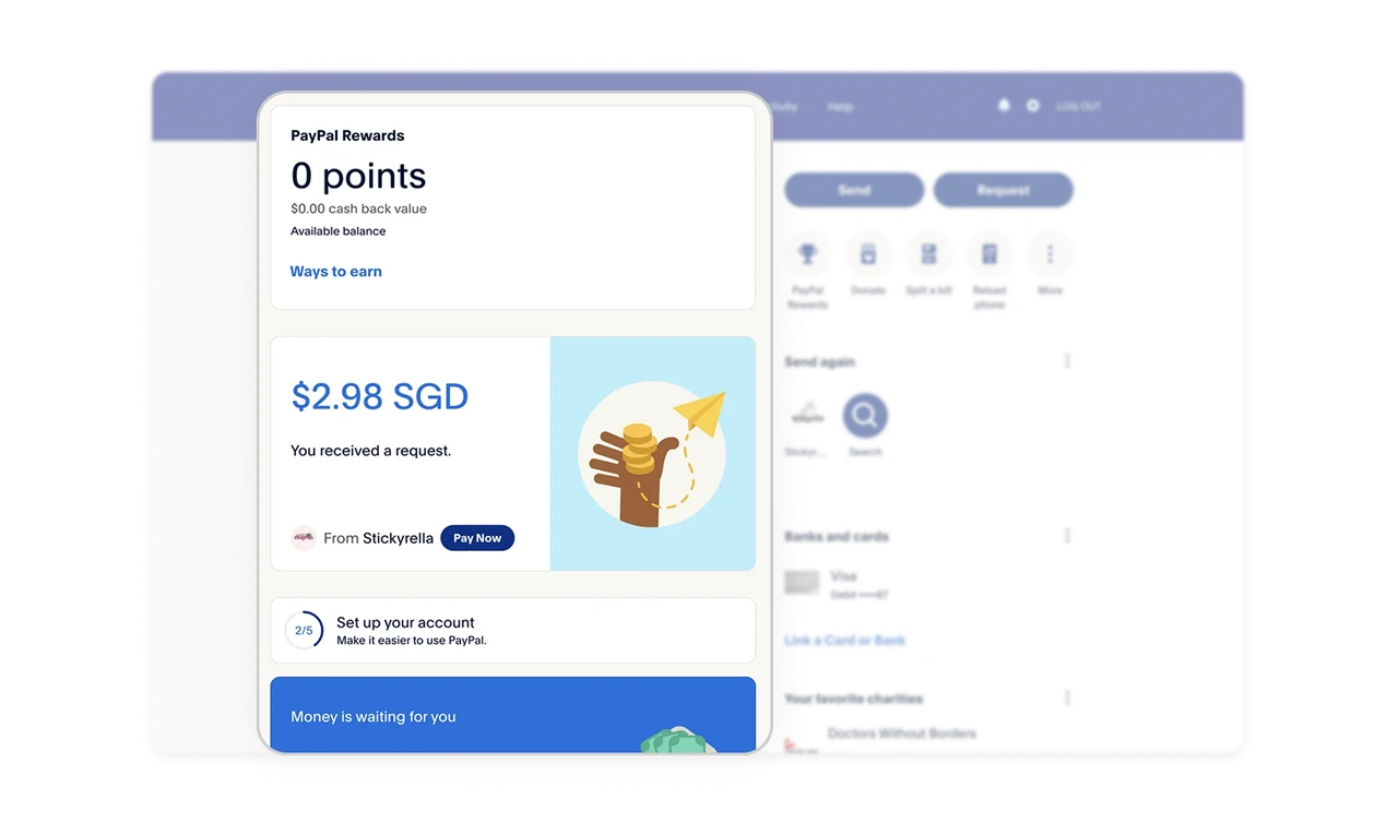 Card-based layout for scannability