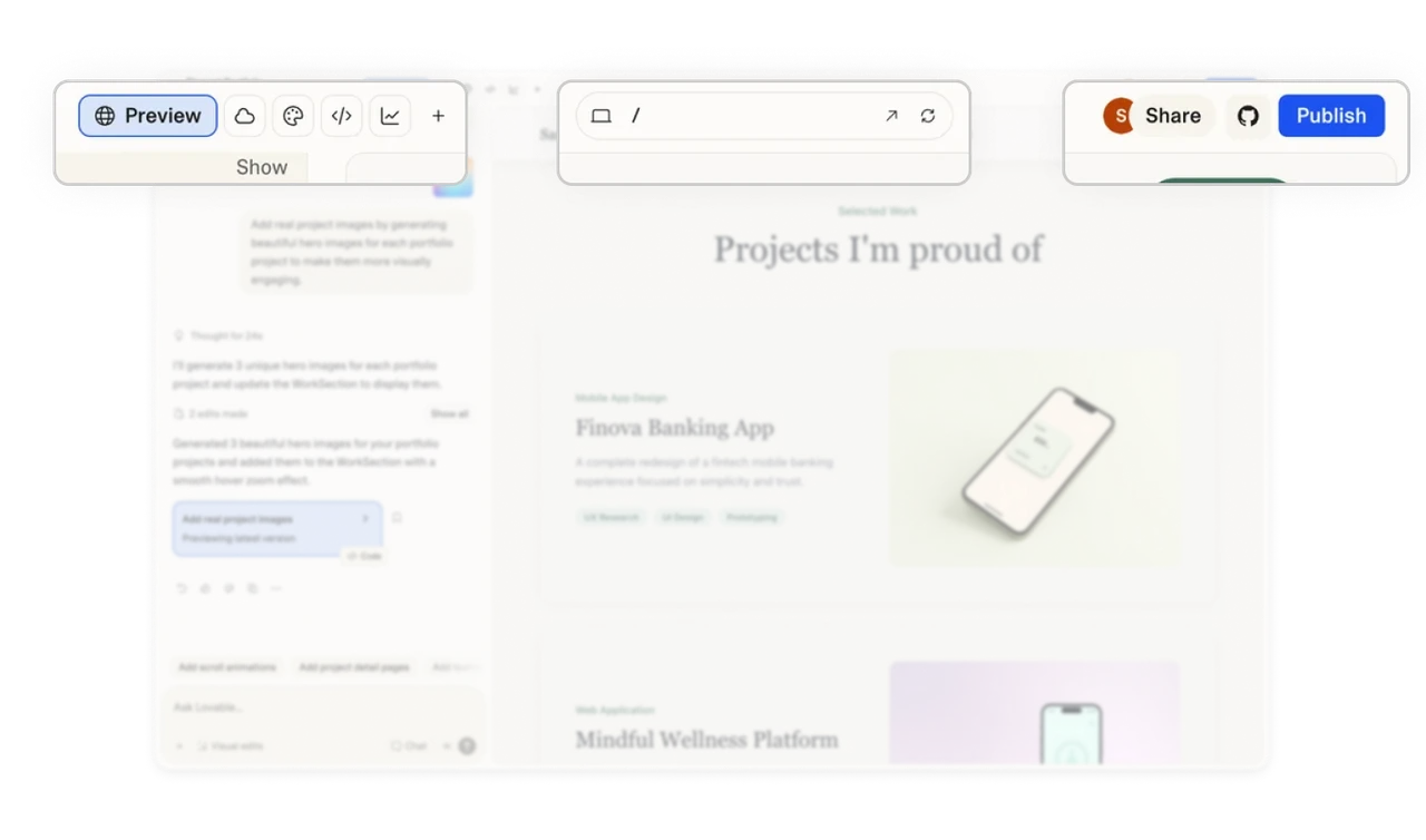 Action-heavy headers feel calm with smart grouping