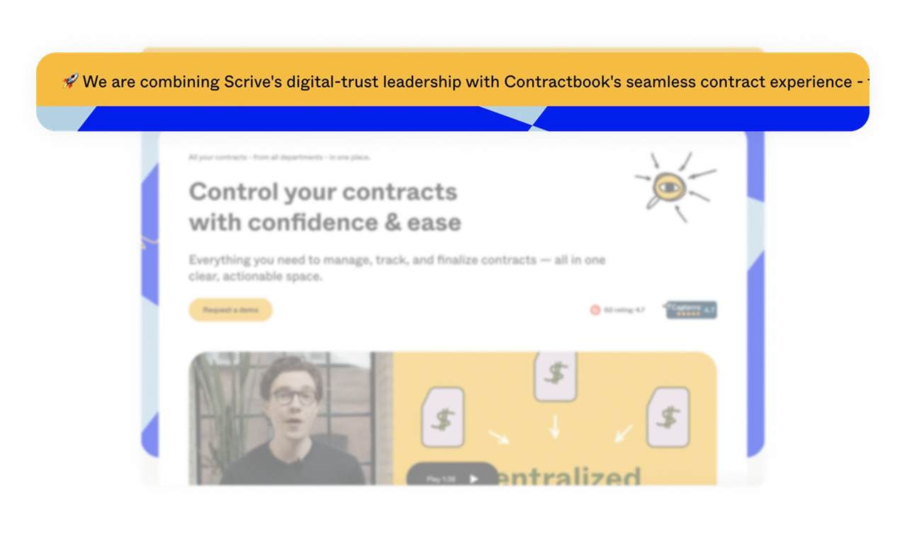 Banner Without Distraction