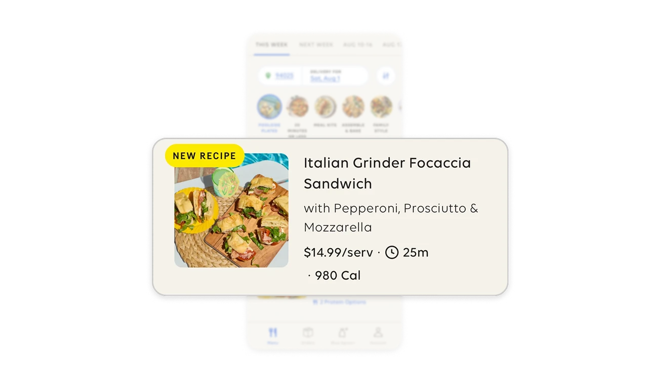 Give recipes a shared comparison basis