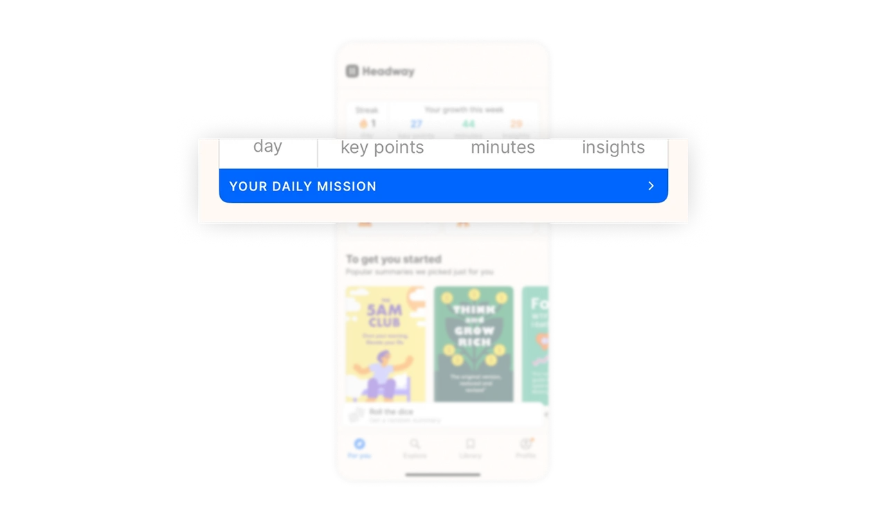 Micro-Mission for Momentum