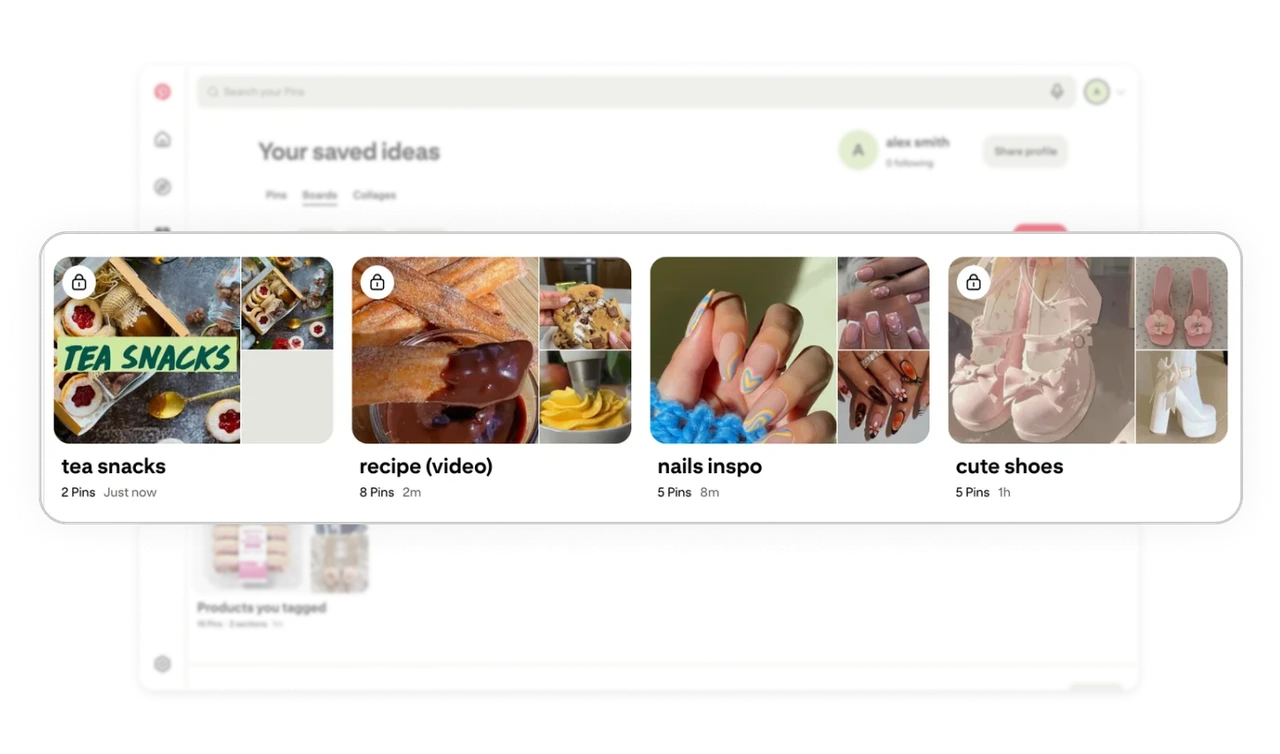 Visual previews act as recognition shortcuts