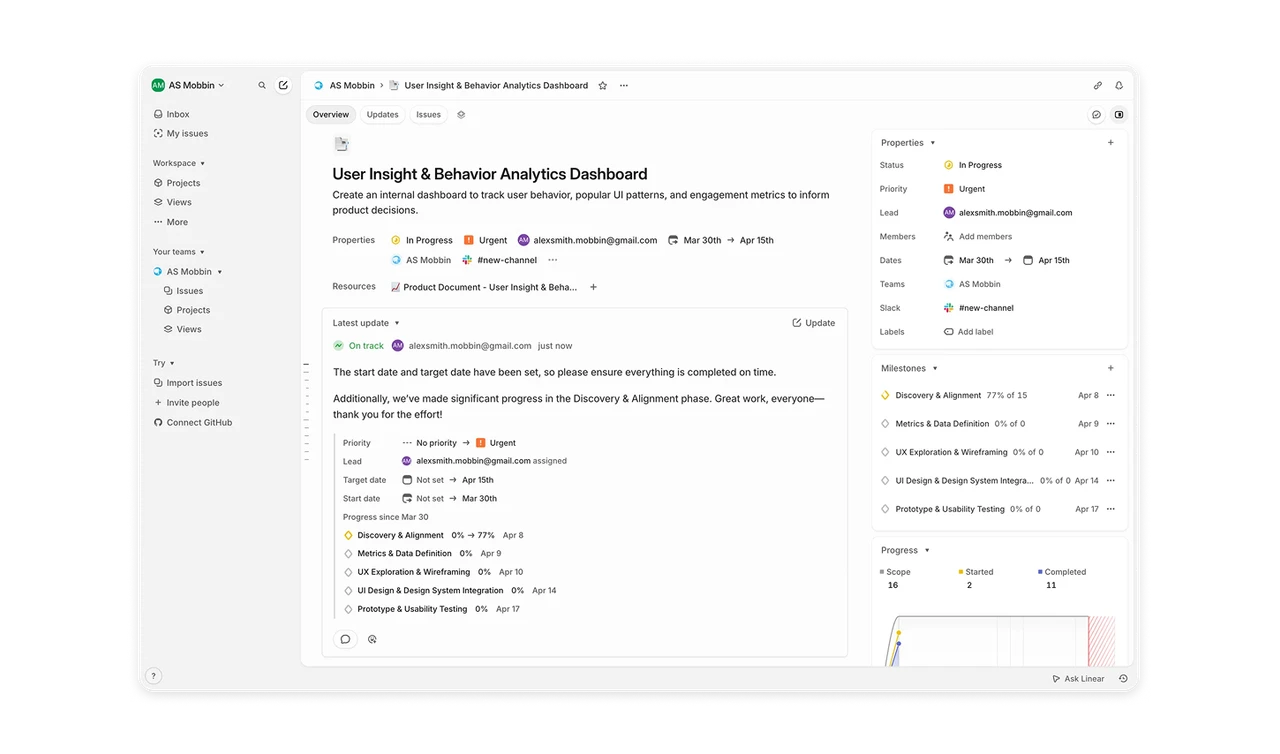 Three panels answer three different user questions