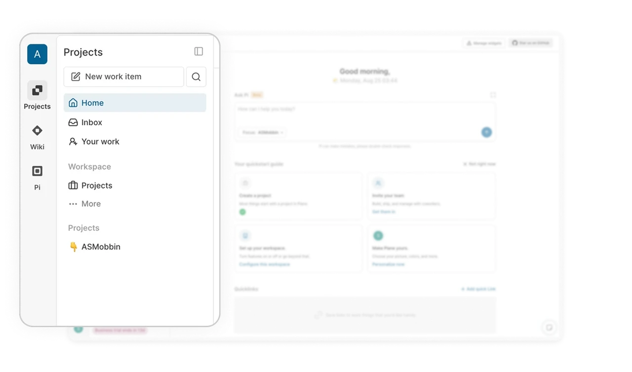 Sidebar navigation feels light but structured