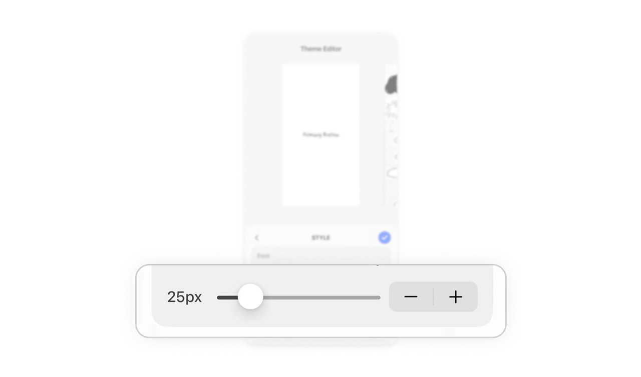 Dual control for precision and speed