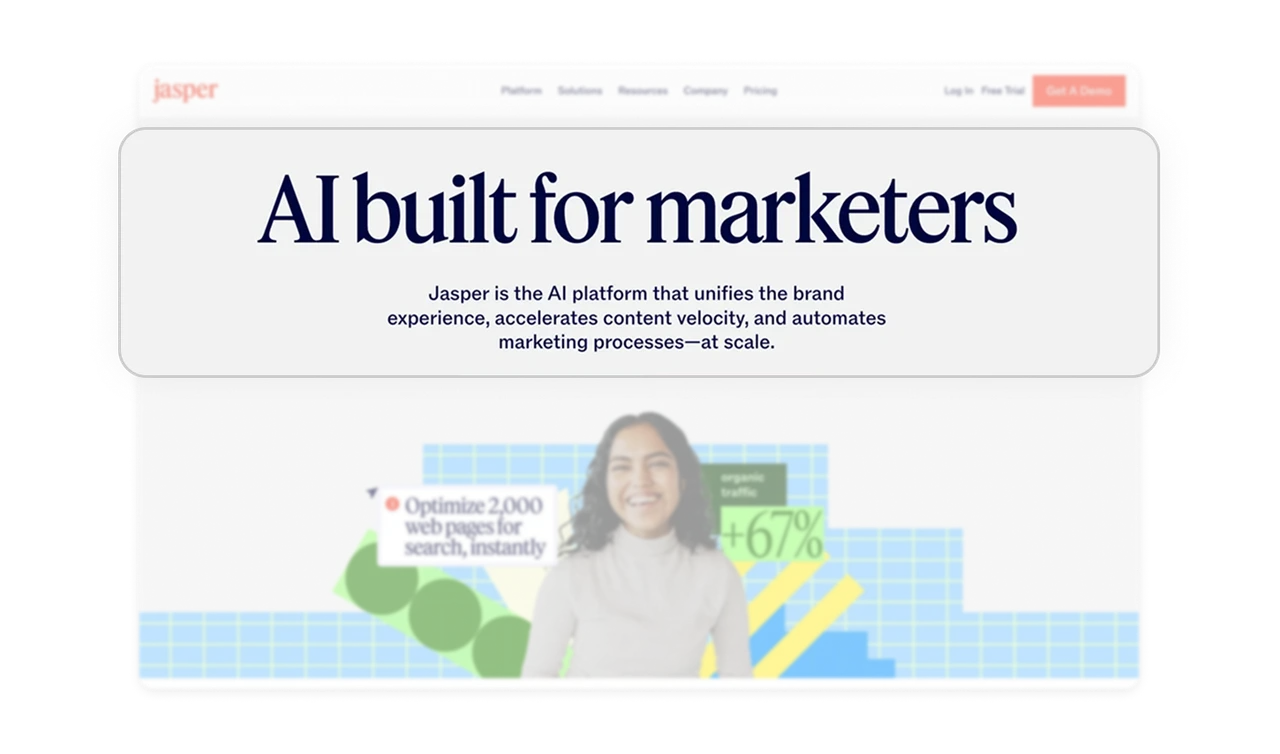 Audience-focused headline