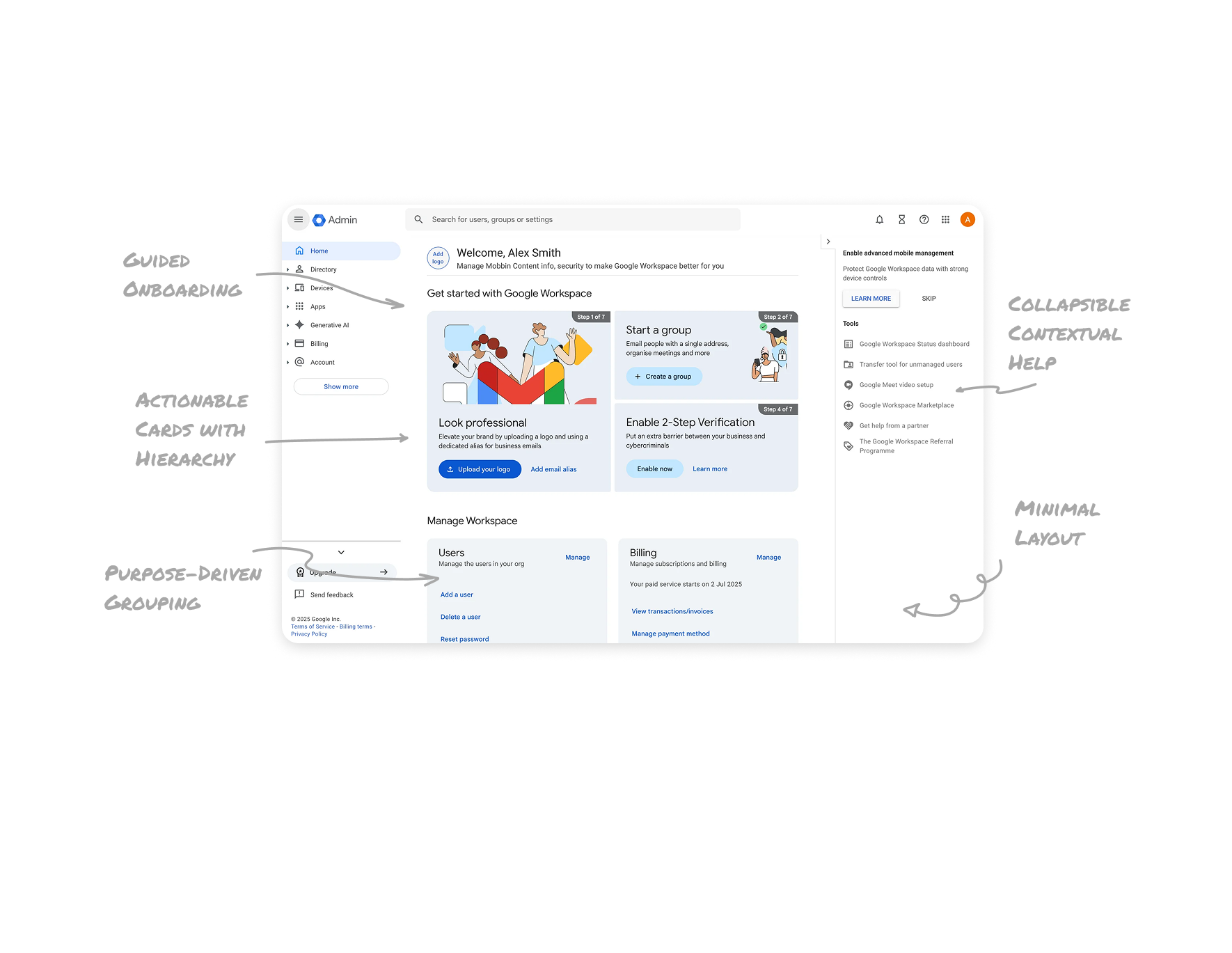 Workspace Onboarding Setup