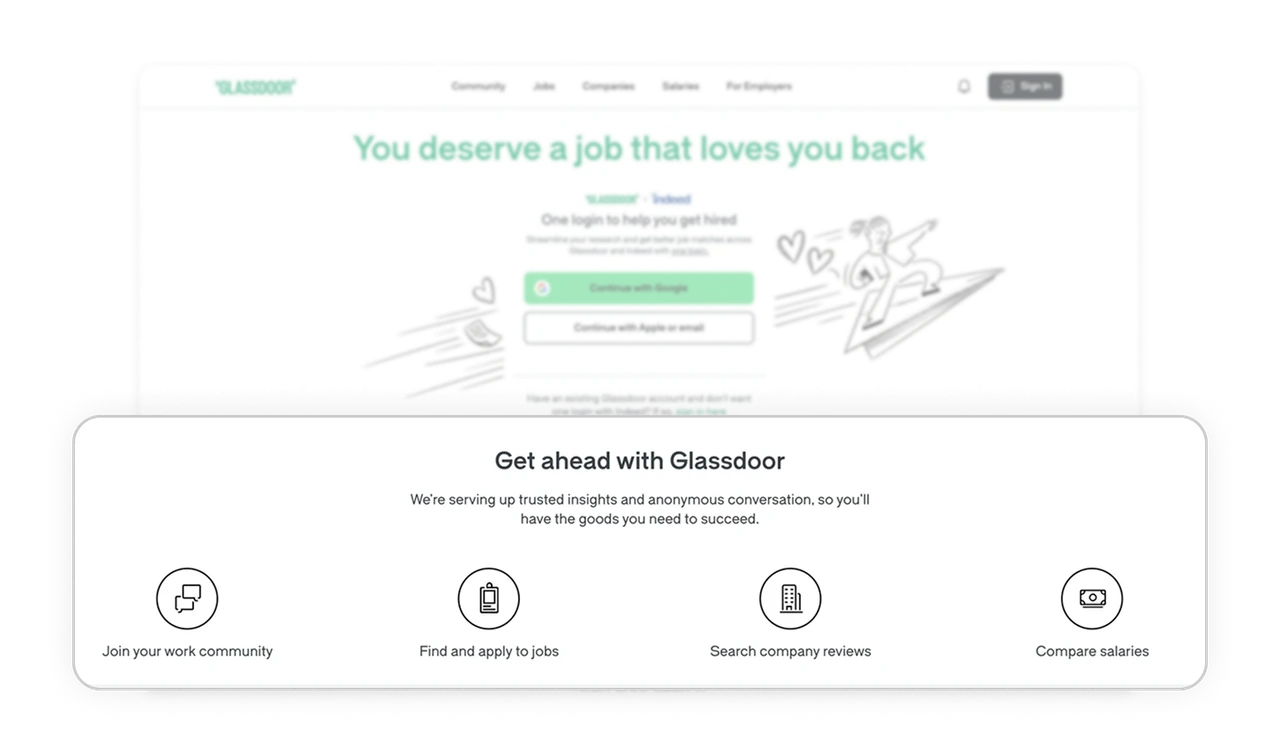 Four icon features make the platform instantly scannable