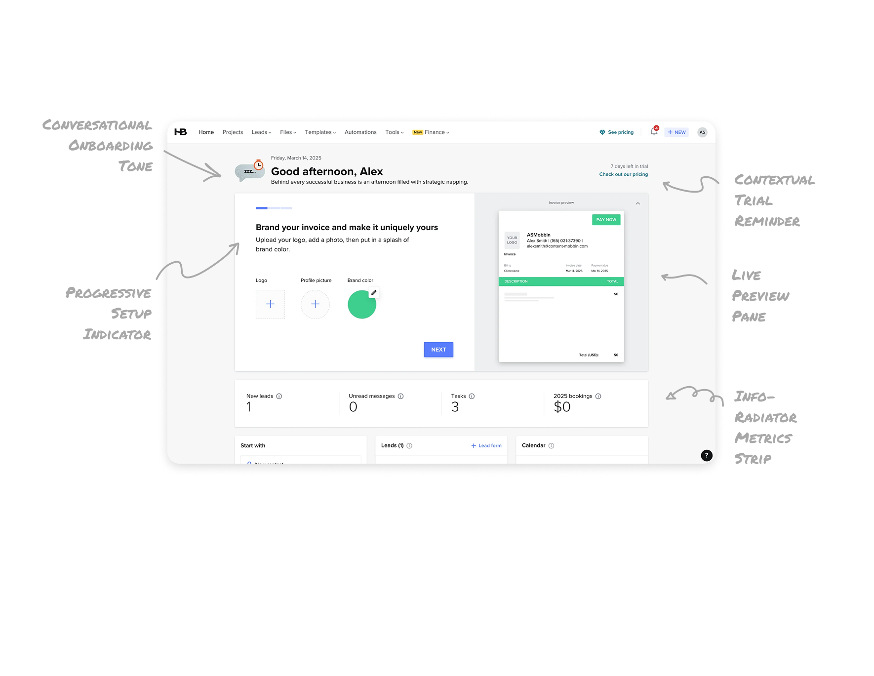Onboarding Dashboard