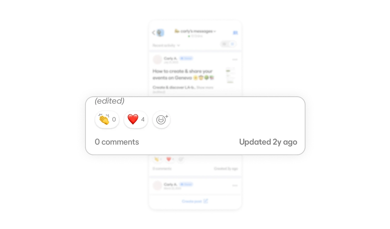 Reactions are prioritized without overwhelming the UI