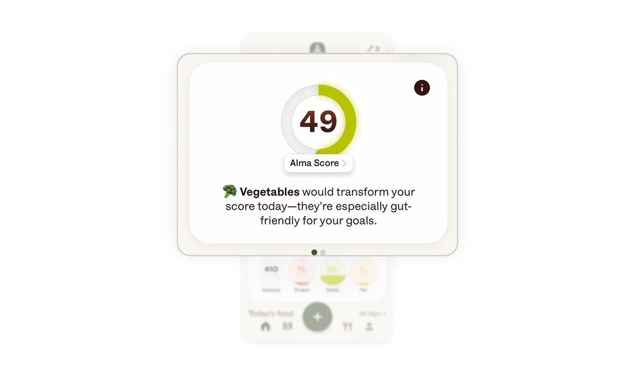 The hero card turns data into a daily decision
