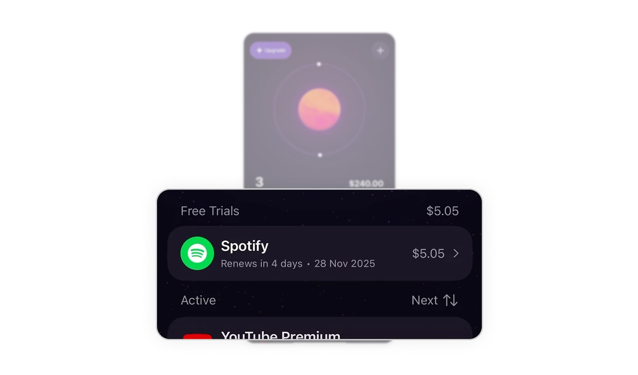 Subscription lists are designed for instant scanning