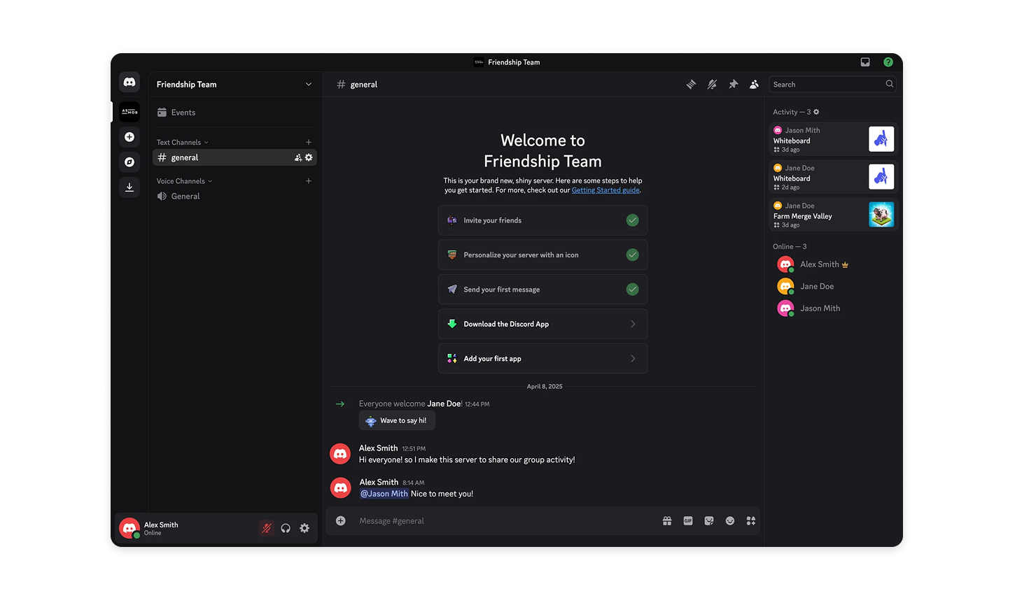 Dark Theme with Purposeful Contrast