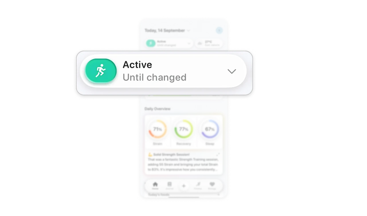 Show how long a selected status lasts