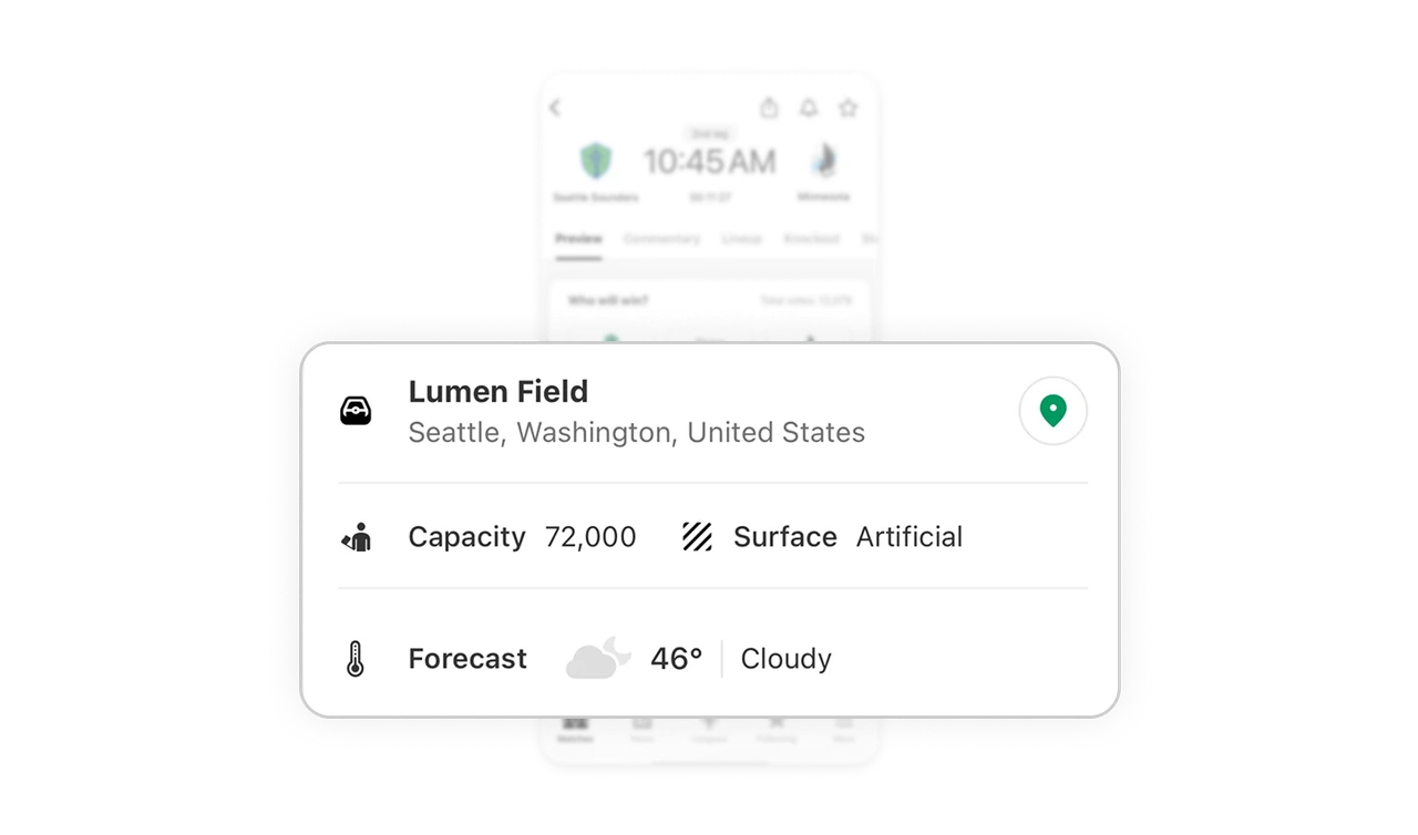Cards create clear, scannable groups