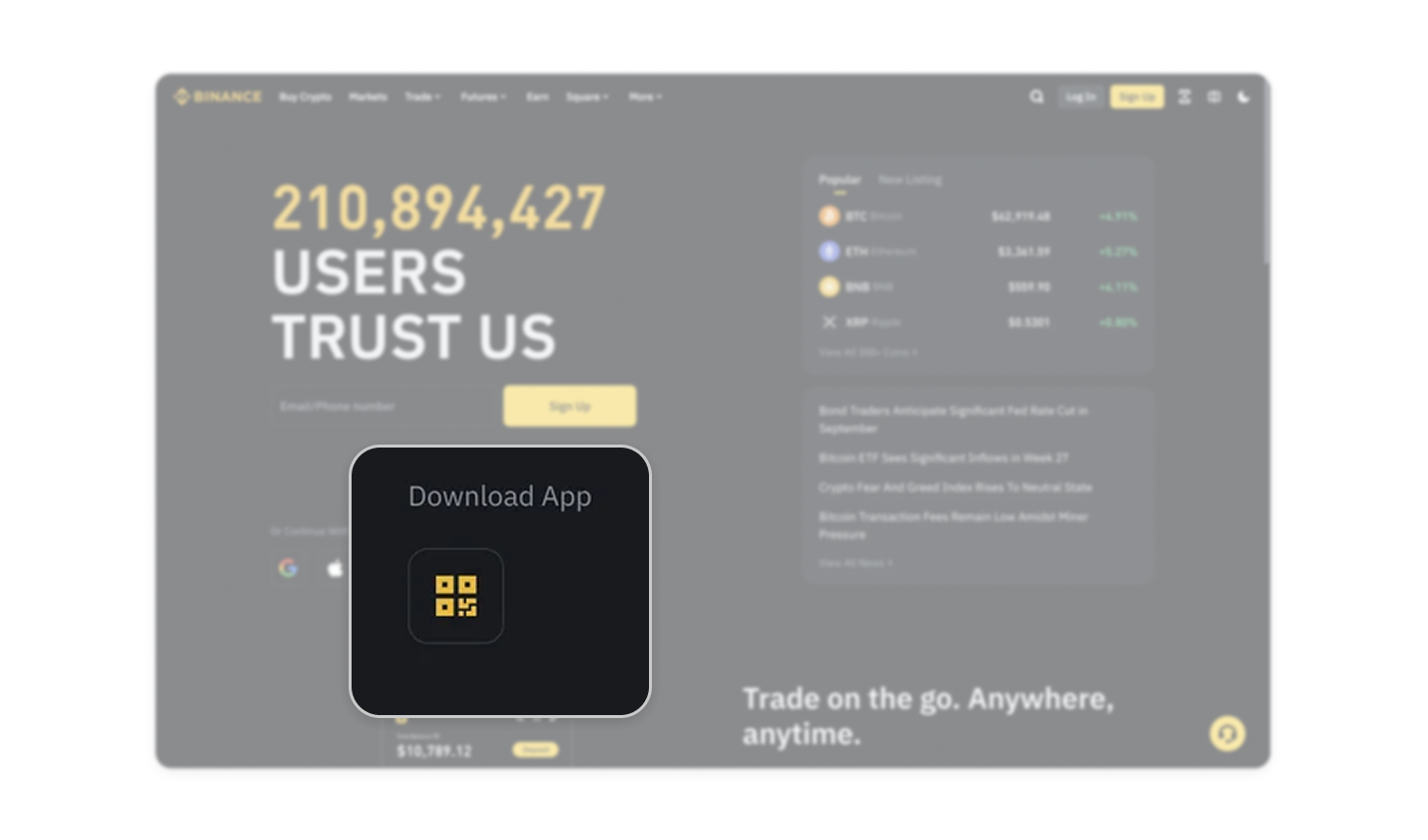 Smart app download experience