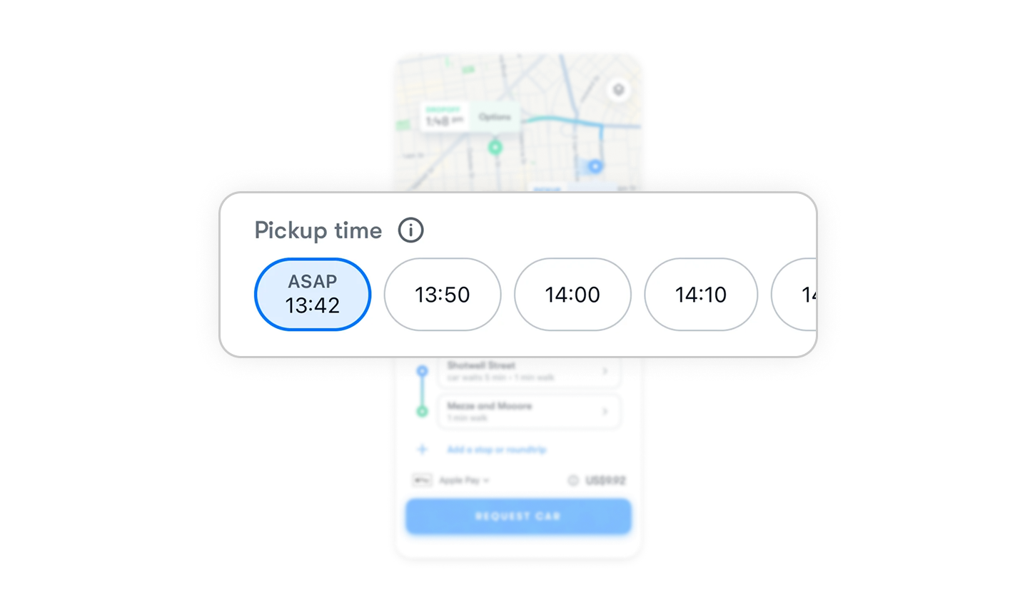 Contextual time selection keeps decisions quick