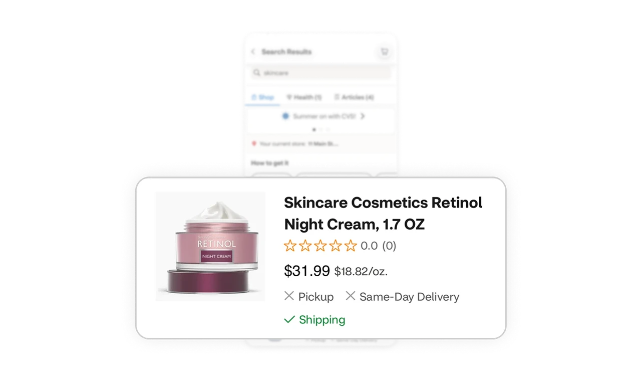 Product cards follow a strong visual hierarchy