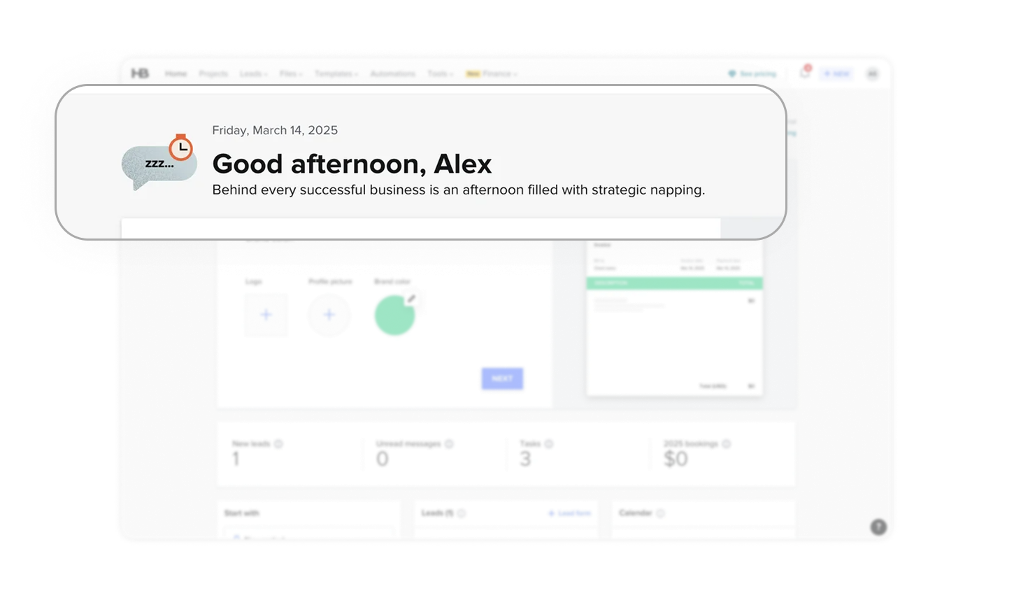 Conversational Onboarding Tone