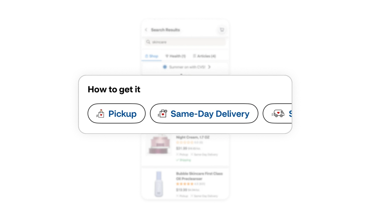 Ordering intent is captured before browsing
