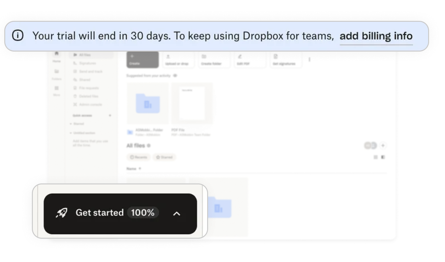 Supporting UI elements enhance trust and onboarding