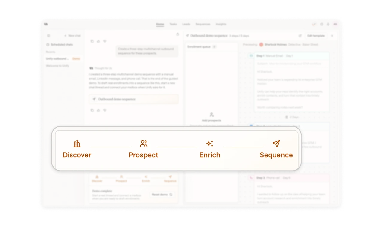 Teach the workflow behind the conversation