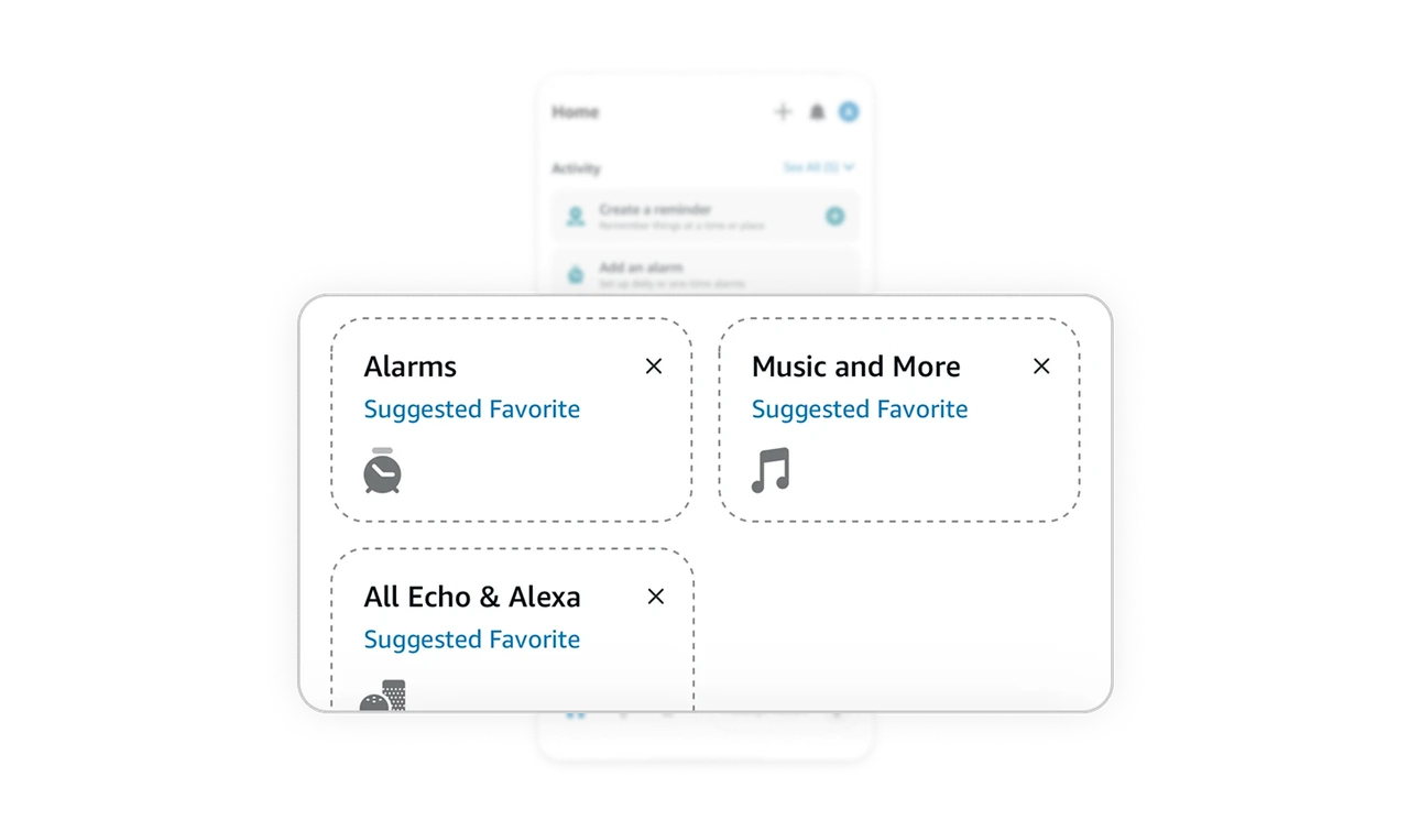 Smart suggestions with user control