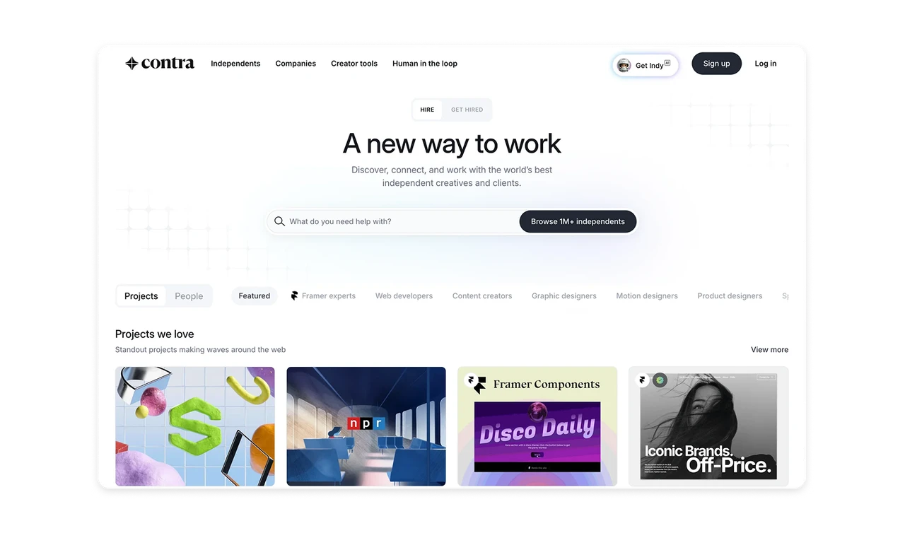 Whitespace that guides focus and calm