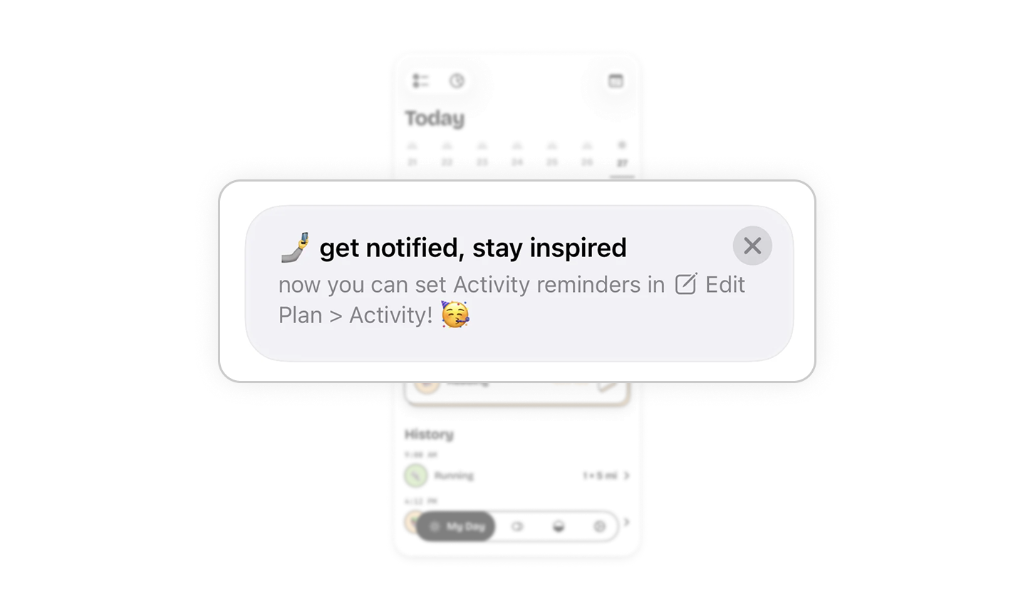 Habit-Forming Reminder Card