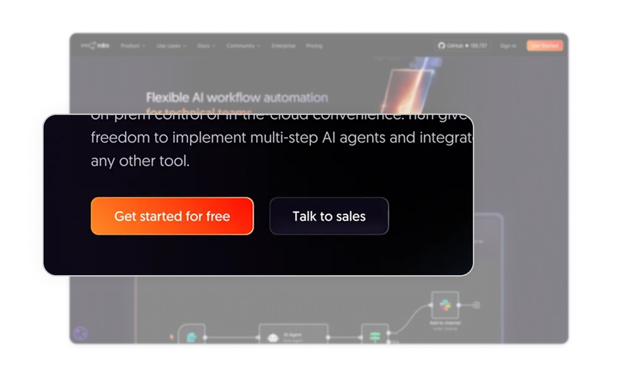 Buttons use contrast and clarity to increase conversion