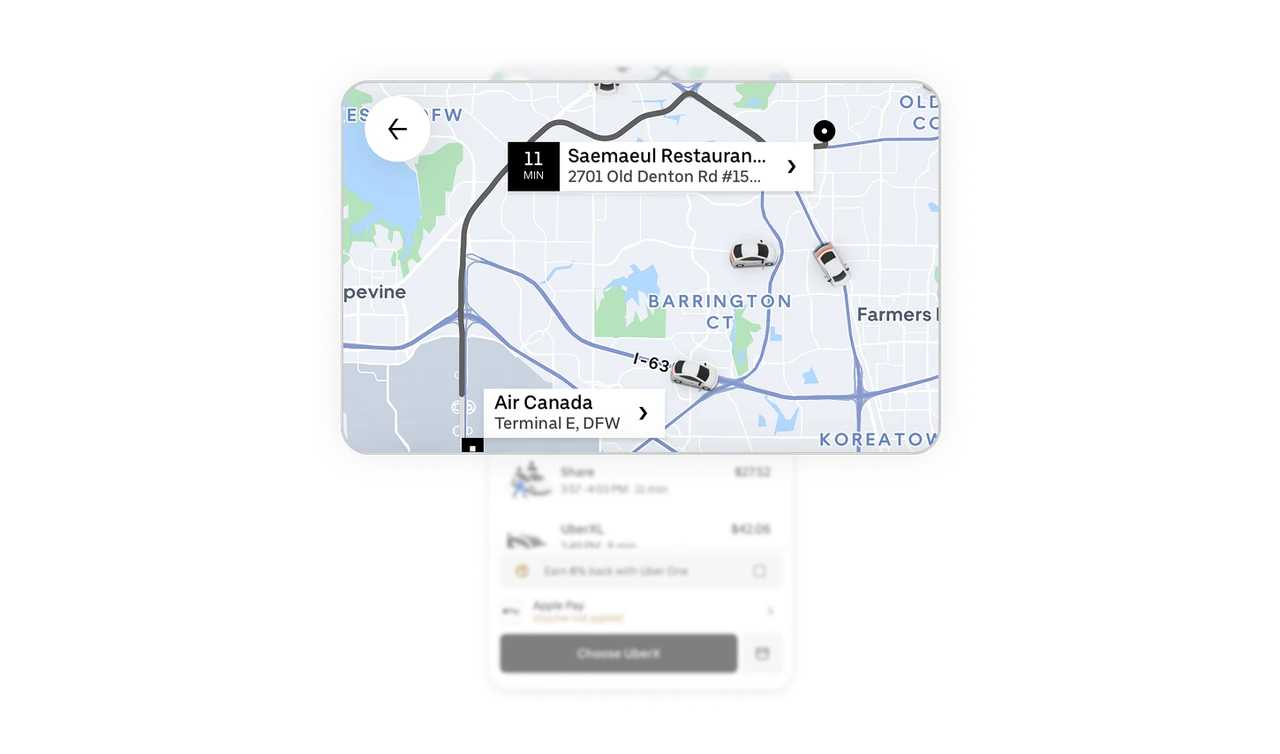 Contextual clarity through live map visualization