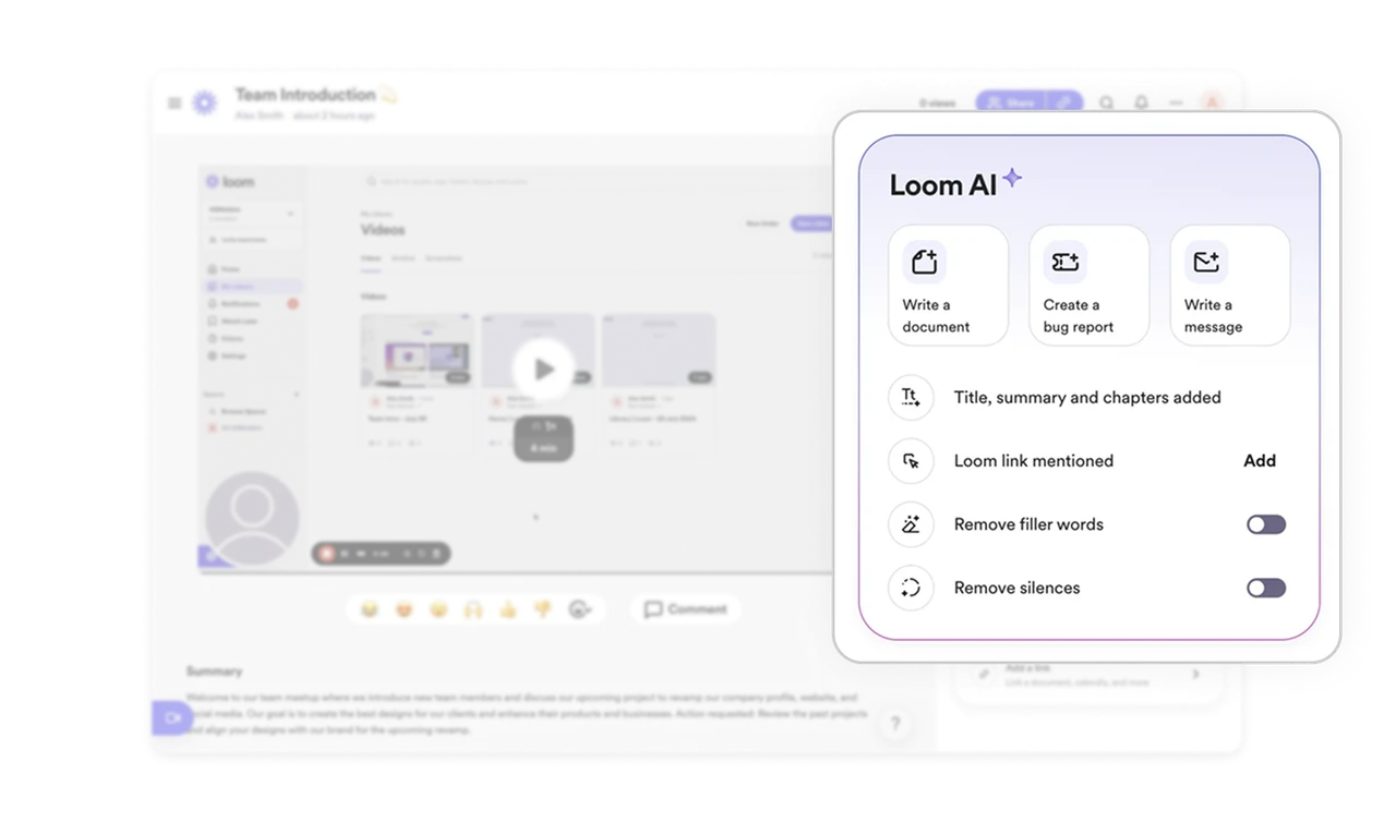 AI capabilities are visually elevated