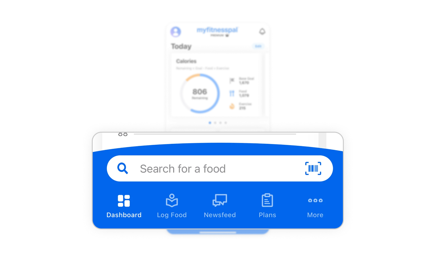 Integrated search and barcode scanning in the nav