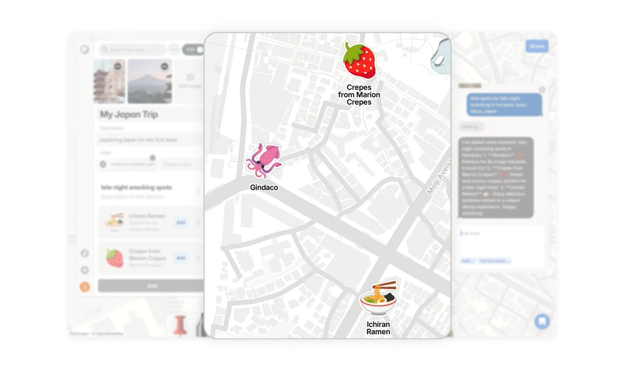 AI-placed stickers give instant visual feedback