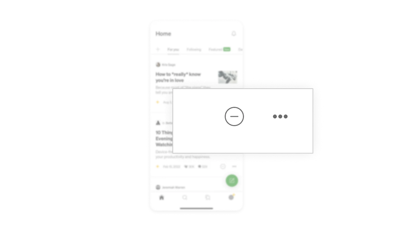 Negative Feedback Through Contextual Actions