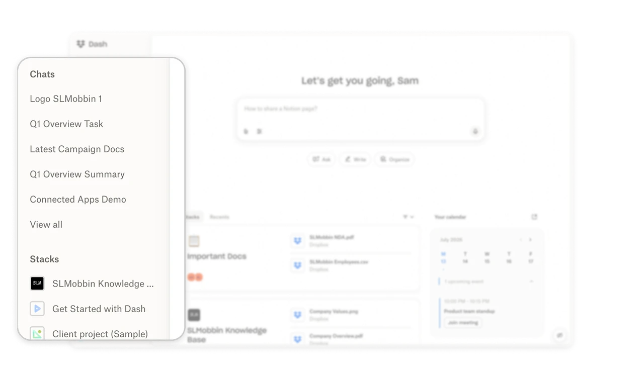 Separate conversations from reusable collections