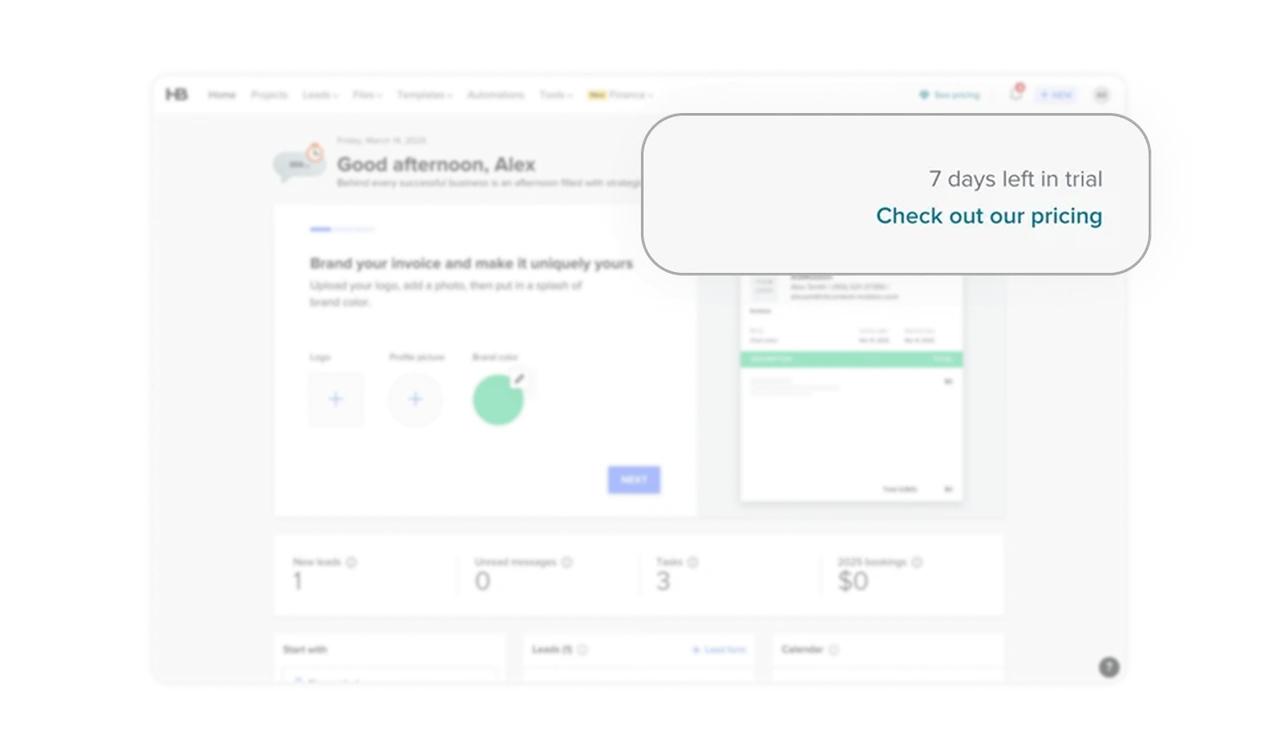 Contextual Trial Reminder