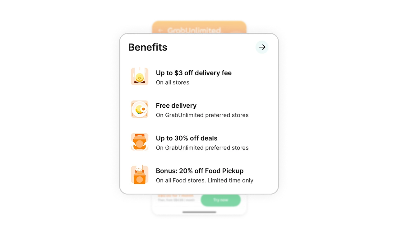 Benefit hierarchy designed for scannability