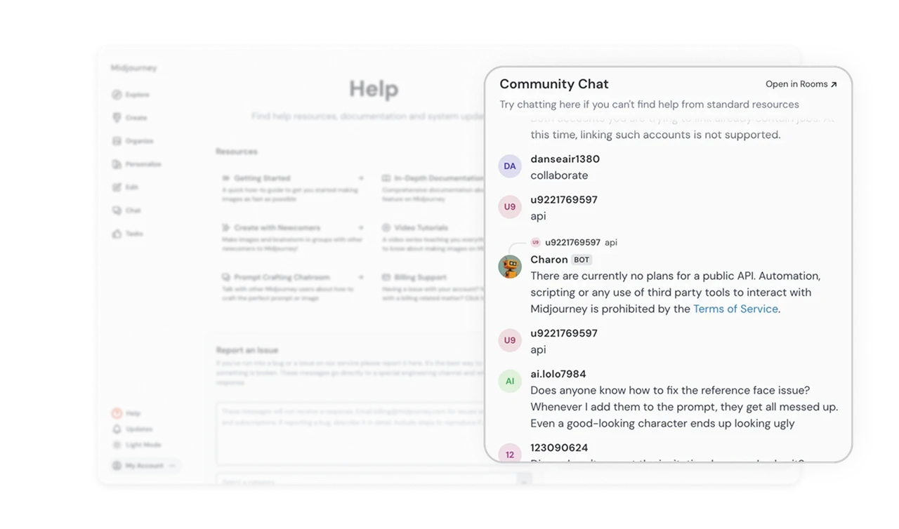 Community-powered chat replaces traditional support