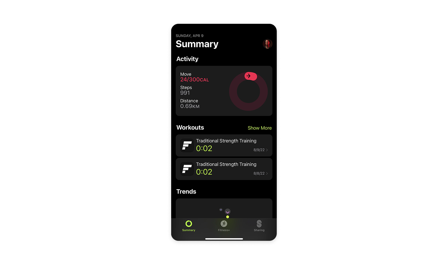 High accessibility with minimalist, dark UI