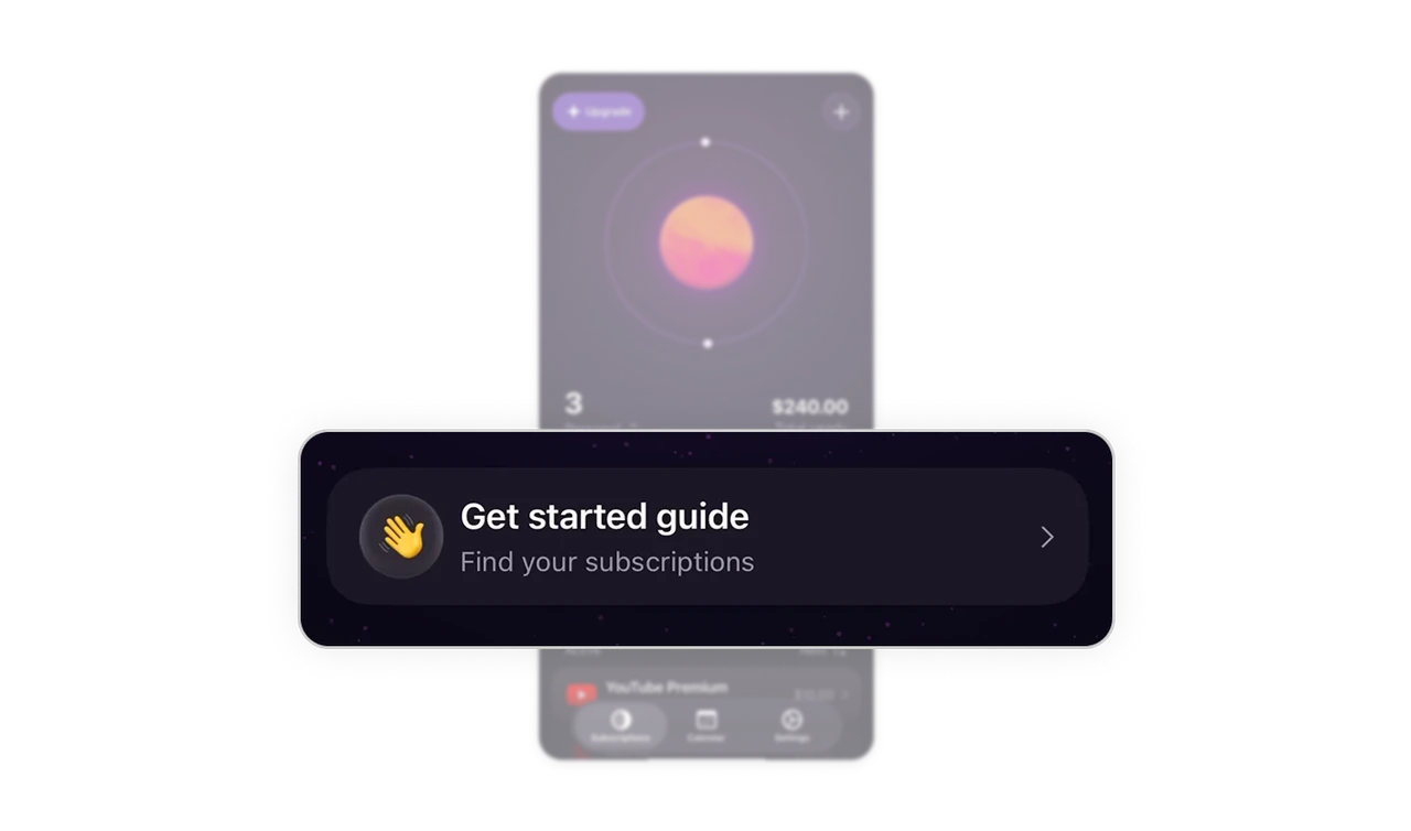 Onboarding is embedded into the product flow