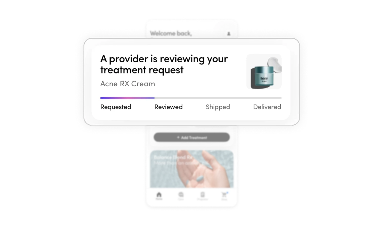 Order status is surfaced as the primary moment of reassurance