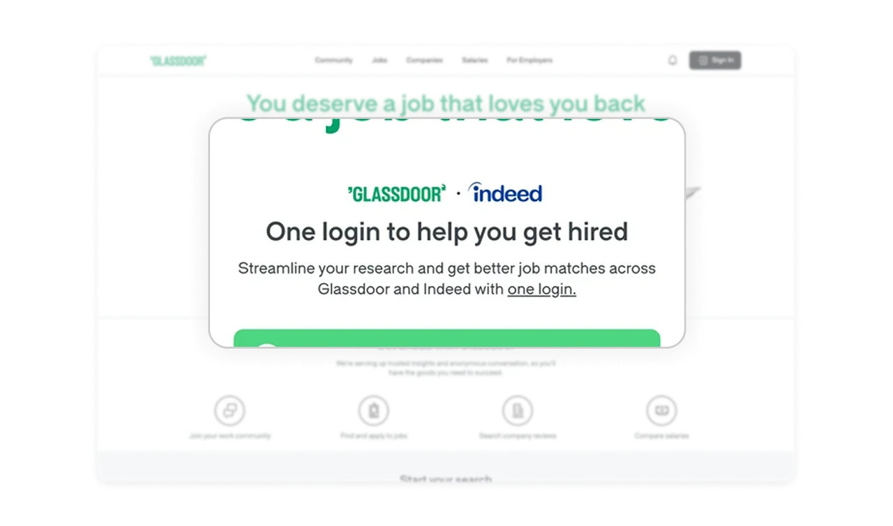 artnership badge turns a login screen into a value prop