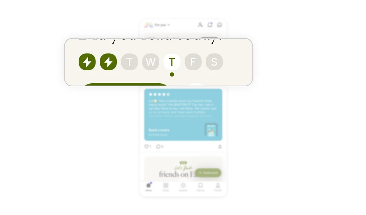 Habit tracking that feels natural