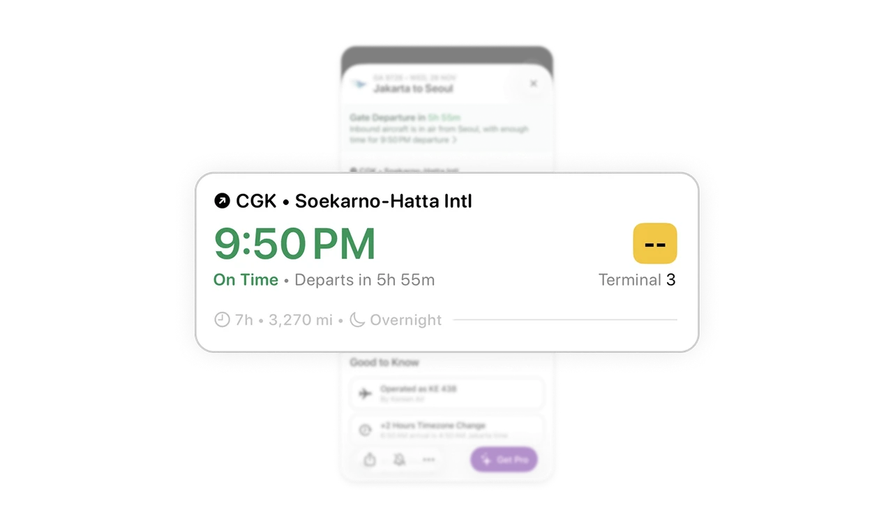 Visual grouping mirrors how travelers think
